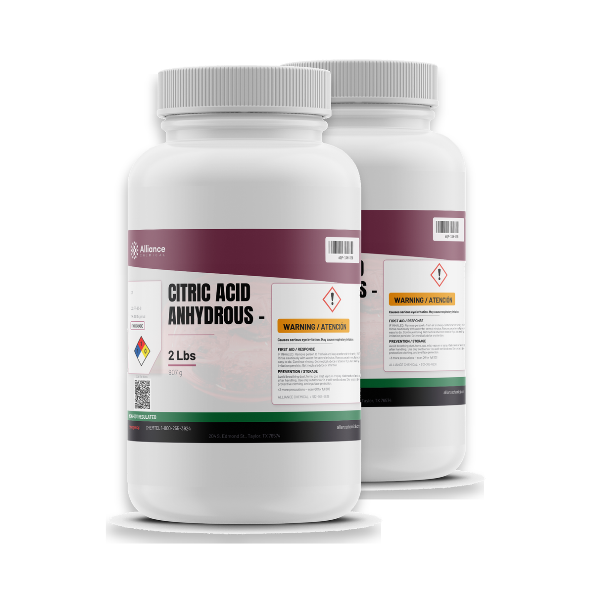 Citric Acid Anhydrous - Food Grade