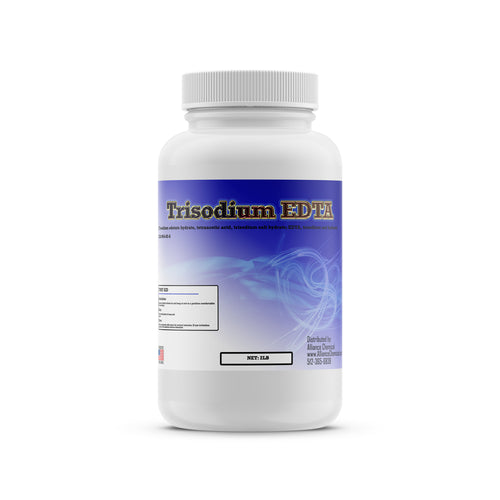 2lb Trisodium EDTA powder in HDPE container, Alliance Chemical chelating agent