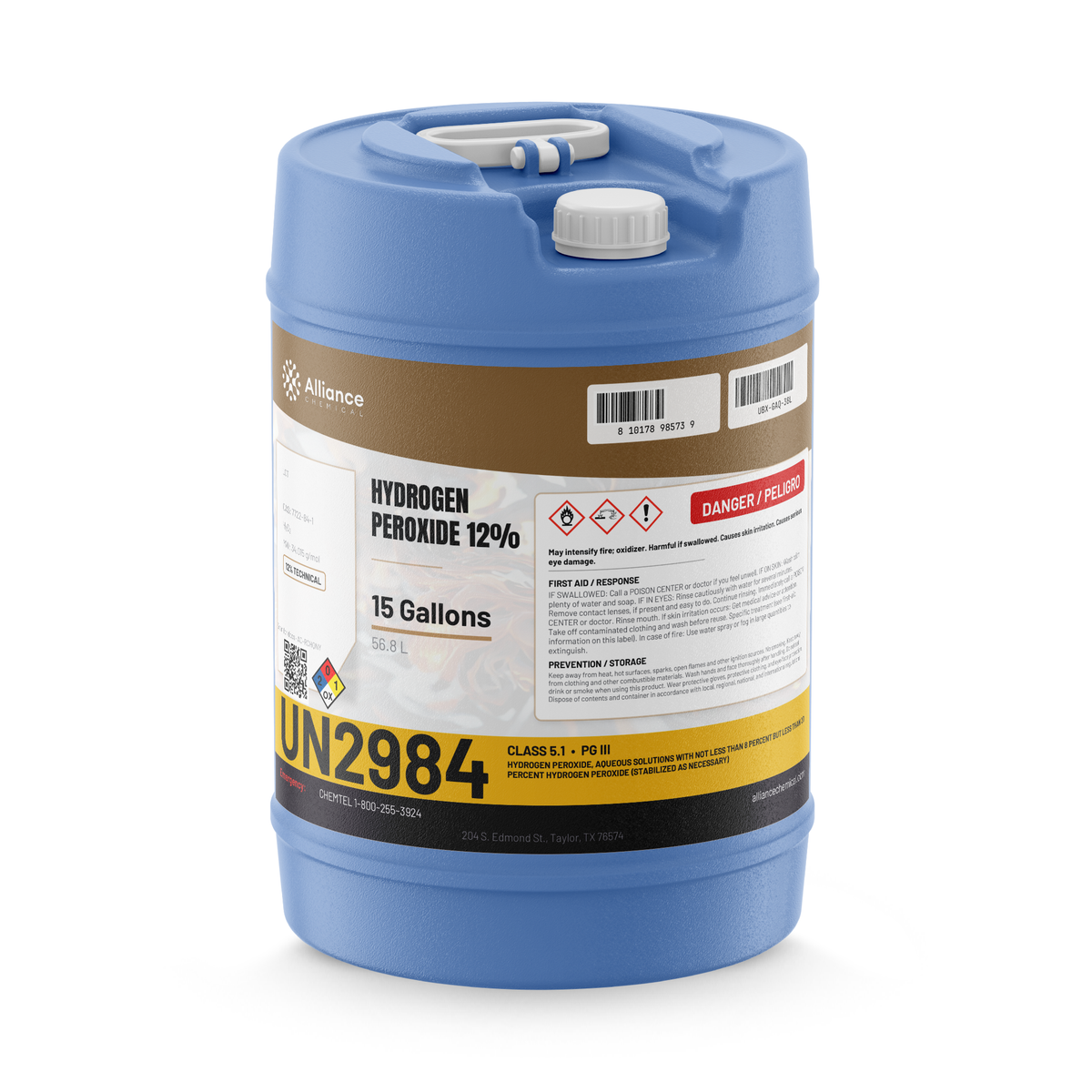Hydrogen Peroxide 12% Technical Grade