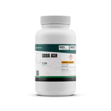 Technical Grade 100% Soda Ash in a 2-pound white plastic bottle, Alliance Chemical