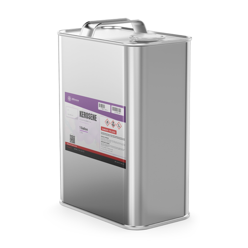 Technical grade K1 kerosene 1-gallon metal can by Alliance Chemical for space heater fuel and degreasing