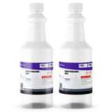 Monoethanolamine ACS grade in two 1-quart bottles by Alliance Chemical for gas sweetening and chemical synthesis