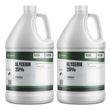 Glycerin 25% Food Grade in two 1-gallon plastic jugs for food and beverage processing, Alliance Chemical