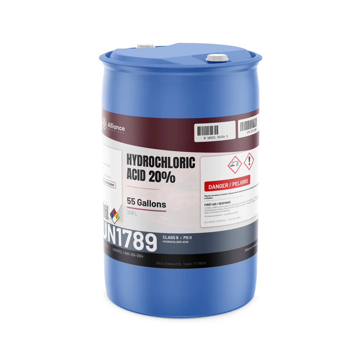 Hydrochloric Acid 20% ACS Grade