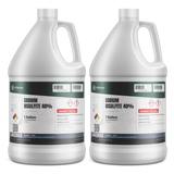 Sodium Bisulfite 40% Technical Grade in two 1-gallon jugs for wastewater dechlorination, Alliance Chemical