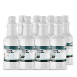 Propylene Glycol 40% USP Grade in eight 1-quart white plastic bottles, Alliance Chemical