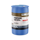Phosphoric Acid 10% ACS Grade in a 55-gallon blue plastic drum from Alliance Chemical
