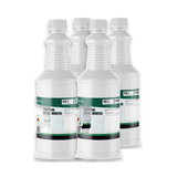 Propylene Glycol Inhibited ACS Grade in four 1-quart plastic bottles for closed-loop HVAC systems, Alliance Chemical