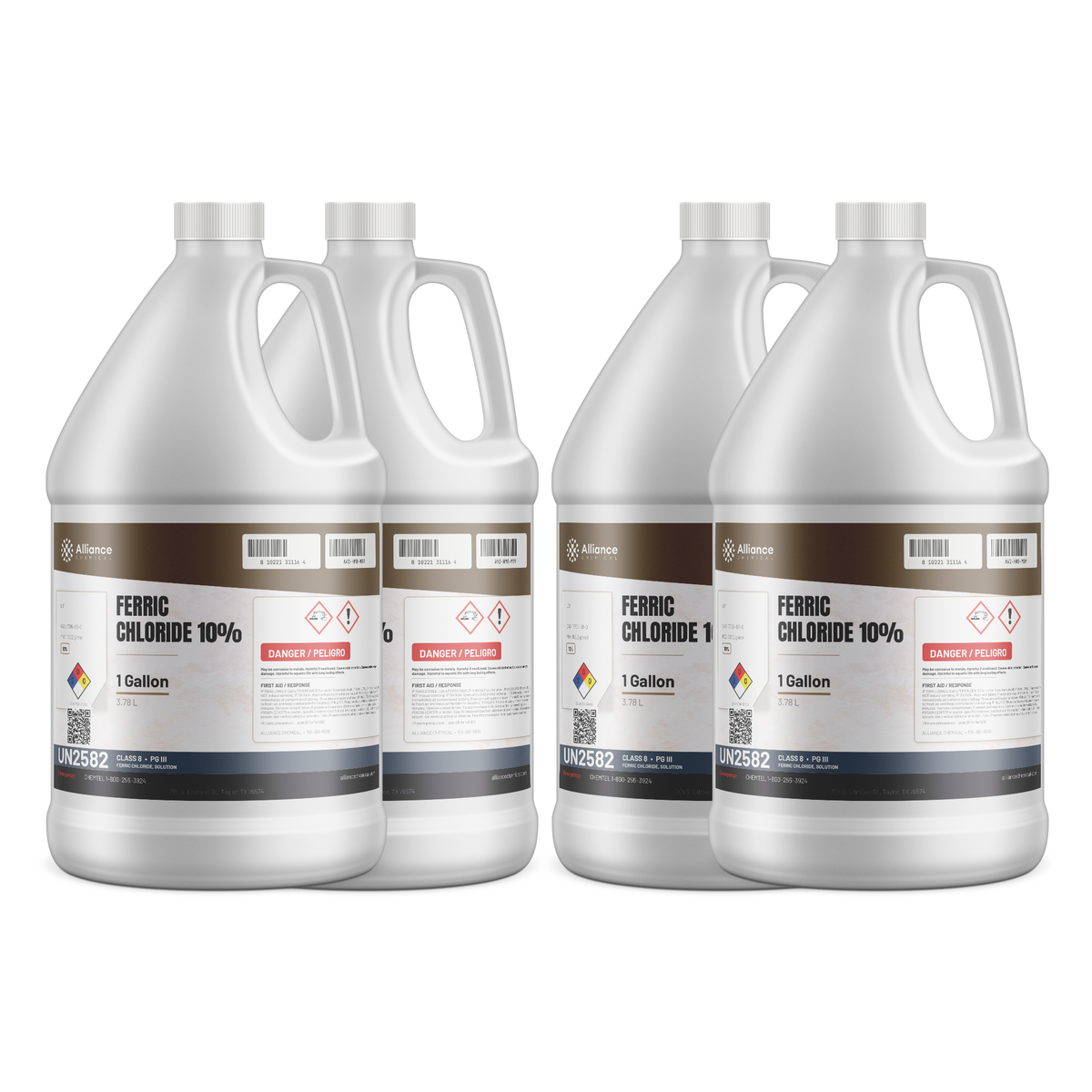 Ferric Chloride 10% Water Treatment Grade