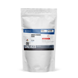 Technical grade sodium hydroxide flakes in a 4-pound resealable pouch from Alliance Chemical