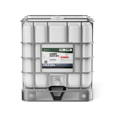 Aluminum Sulfate 50% - 275 Gallon IBC Tote