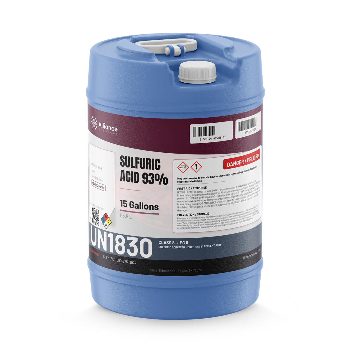 Sulfuric Acid 93% Technical Grade