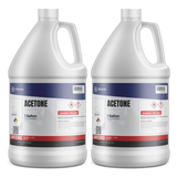 Acetone ACS Reagent Grade in two 1-gallon plastic jugs, Alliance Chemical, for laboratory cleaning