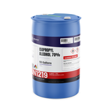 Isopropyl Alcohol 70% USP Grade in a 55-gallon blue drum from Alliance Chemical for surface prep and industrial cleaning