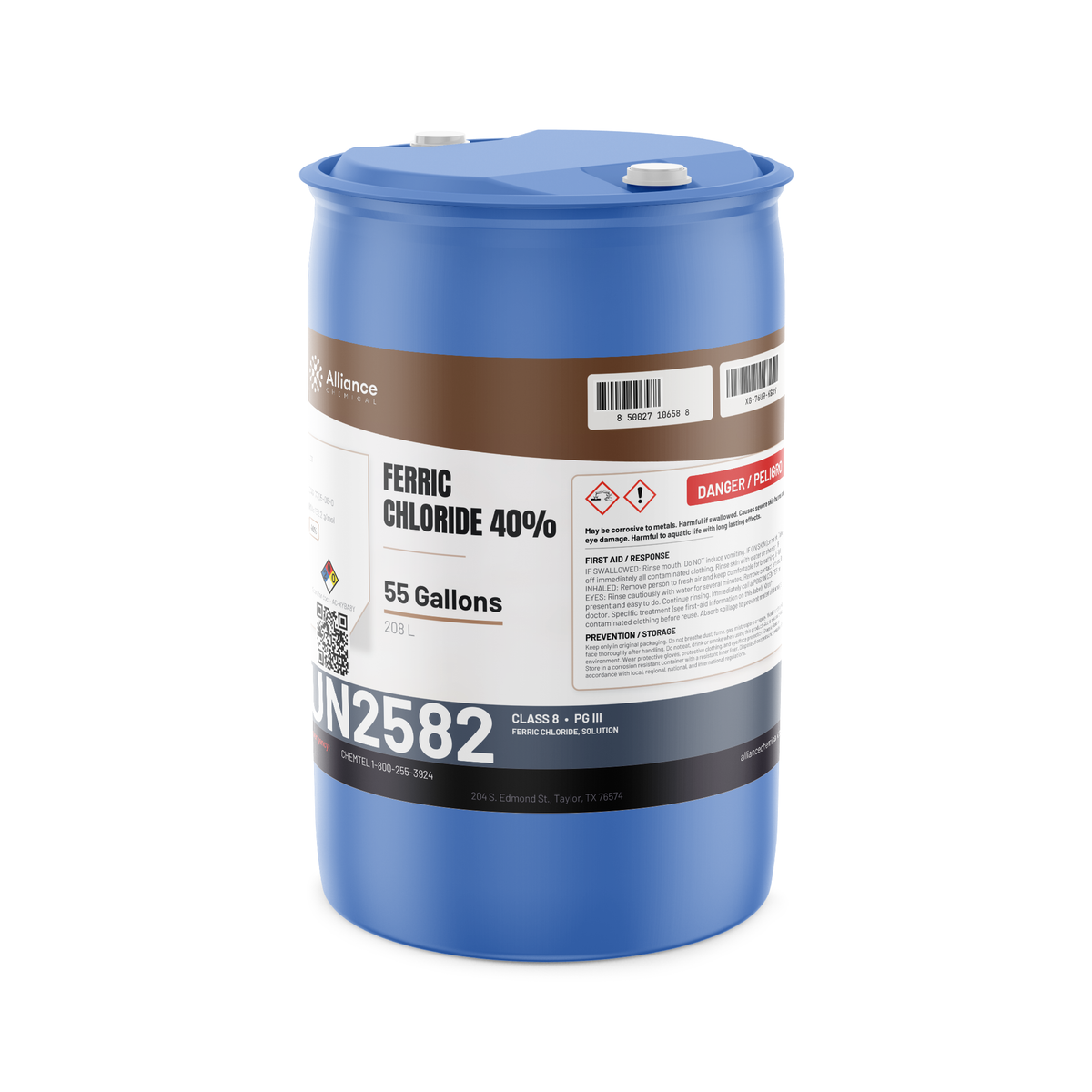 Ferric Chloride 40% Water Treatment Grade