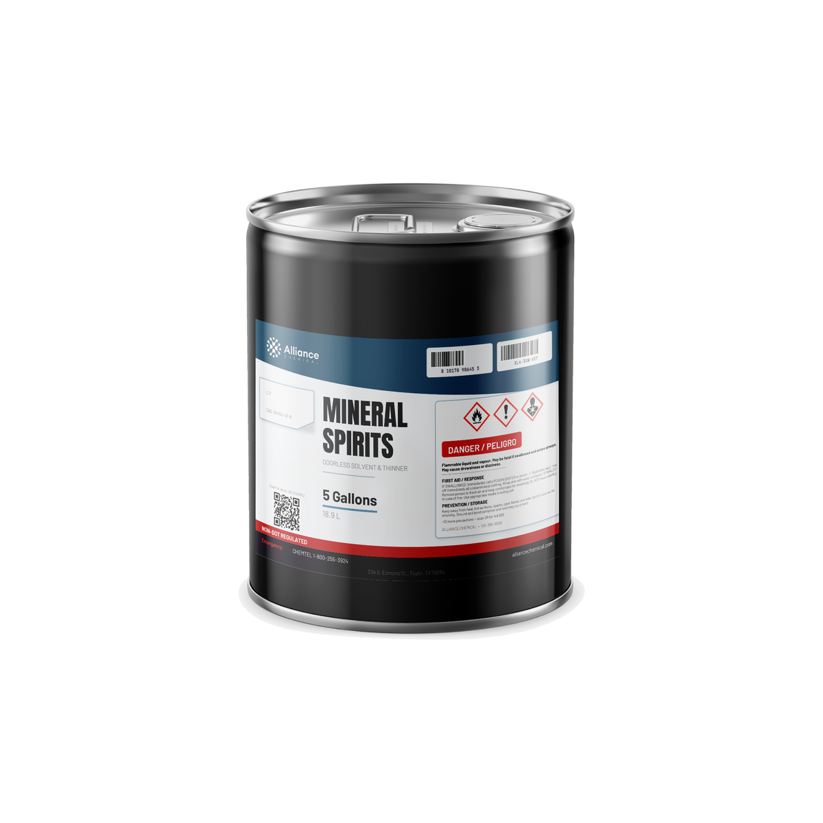 Mineral Spirits - Odorless Solvent & Thinner Technical Grade