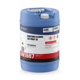 Denatured Alcohol 190 Proof 3A in a blue 15-gallon carboy for solvent coatings and cleaning, Alliance Chemical