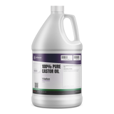 100% pure castor oil ACS reagent grade in a single 1-gallon white plastic jug by Alliance Chemical