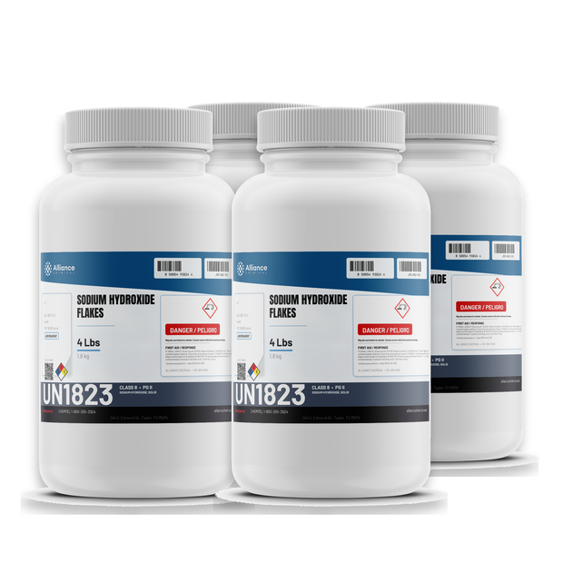 Sodium Hydroxide Flakes ACS Grade