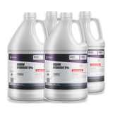 Sodium Hydroxide 5% ACS Reagent Grade in a case of four 1-gallon plastic jugs by Alliance Chemical