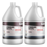 Hydrochloric Acid 31% ACS Reagent Grade in two 1-gallon plastic jugs from Alliance Chemical