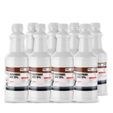 Phosphoric Acid 15% Food Grade in eight 1-quart white plastic bottles, Alliance Chemical