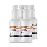 Phosphoric Acid 85% USP Food Grade in four 1-quart plastic bottles from Alliance Chemical for pH control and rust removal