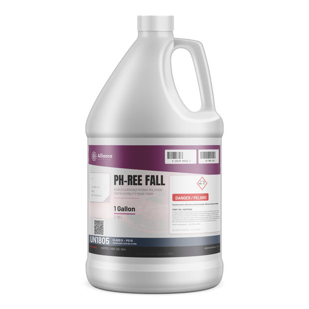Phosphoric Acid 30% Technical Grade 1-gallon plastic jug for metal surface preparation, Alliance Chemical