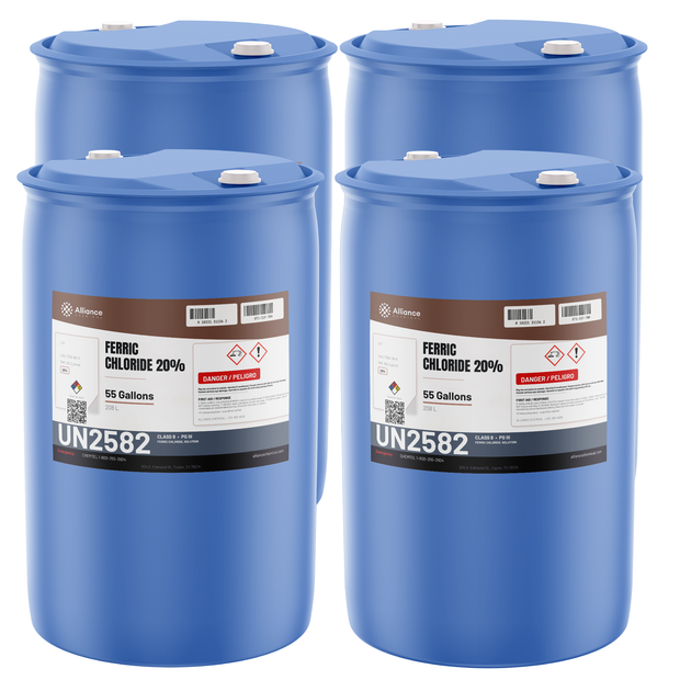 Ferric Chloride 20% Water Treatment Grade