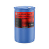 55-gallon blue polyethylene drum of A-A-59601E Type III ACS Grade dry cleaning solvent with hazardous material symbol and dual-port lid.