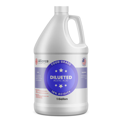 10% Diluted Acetic Acid Food Grade - 1 Gallon