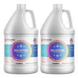 Alliance Chemical 30% diluted acetic acid food grade in white 1-gallon HDPE jug with handle