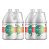 Alliance Chemical 75% diluted acetic acid food grade in four clear 1-gallon HDPE jugs with handles
