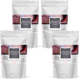 Four 2-lb bags of Alliance Chemical Ammonium Bifluoride Flakes with labels and tear notches.