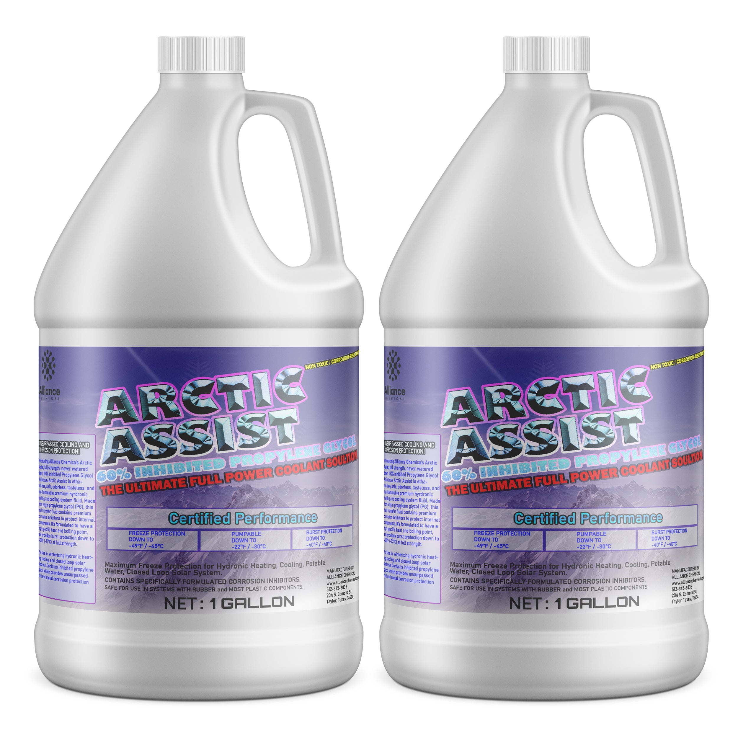 Arctic Assist 60/40 Pre-Blended Heat Transfer Fluid