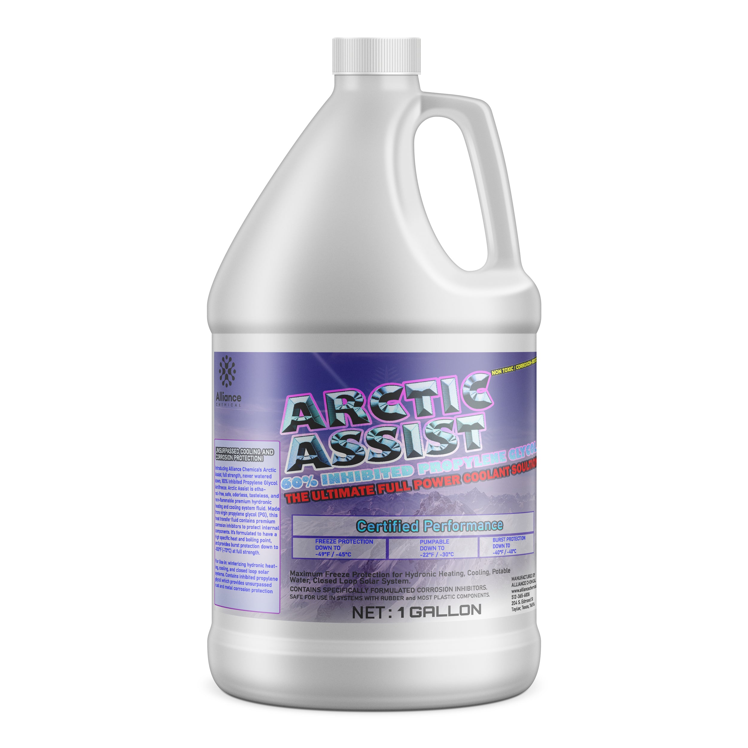 Arctic Assist 60/40 Pre-Blended Heat Transfer Fluid