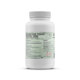 One 4-lb plastic bottle of Alliance Chemical Cadmium Oxide Powder, Technical Grade, with a white cap and product label.