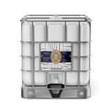 One 330-gallon plastic tote of Alliance Chemical 100% Pure Castor Oil with a steel cage and a spigot.