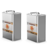 Two 1-quart steel pails of Alliance Chemical D-Limonene 94% - Food Grade with silver finish, labels, and metal handles.