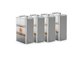 Four 1-gallon steel pails of Alliance Chemical D-Limonene 94% - Food Grade with metal handles and product labels.