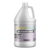 1-gallon HDPE jug of ACS reagent-grade ethyl acetate with flammable/irritant, Alliance Chemical branding, gray gradient label