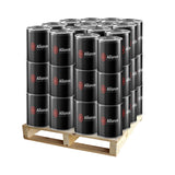 Perchloroethylene Technical Grade 36 5-gallon metal pails stacked on a pallet, Alliance Chemical