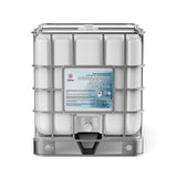 Alliance Chemical 275-gallon tote of Hydrofluorosilicic Acid 23% ACS Grade with steel cage and label.
