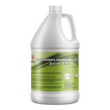 Alliance Chemical One-gallon HDPE jug of Hydrofluorosilicic Acid 23% (HFS) UN1778 classification, and hazard warning symbols