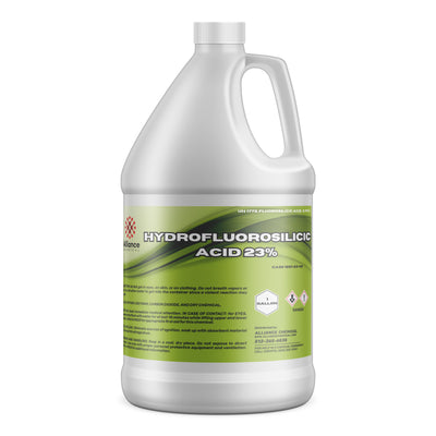 Hydrofluorosilicic Acid 23% (HFS) - 1 Gallon