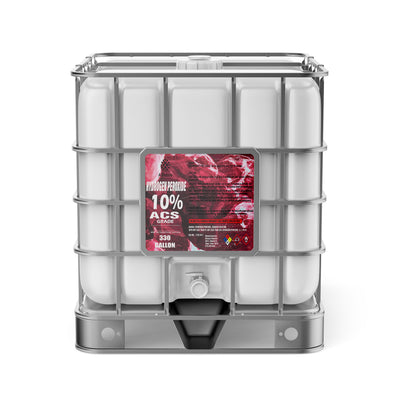 Hydrogen Peroxide 10% ACS Grade - 330 Gallon IBC Tote