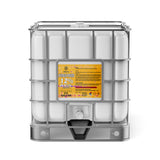 Alliance Chemical 275-gallon tote of Hydrogen Peroxide 12% ACS Grade with a steel cage and a white plastic spigot.