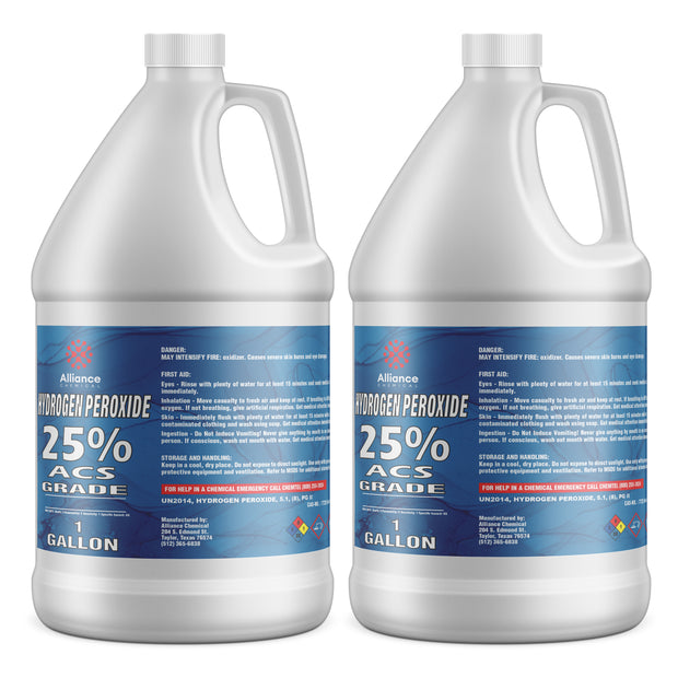 Hydrogen Peroxide 25% ACS Grade