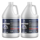 1-gallon bottles of Alliance Chemical 6% ACS-grade Hydrogen Peroxide in HDPE containers