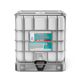 275-gallon IBC tote of Isobutyl Alcohol 99% ACS Grade, white tank , hazard warning label, Alliance Chemical industrial bulk